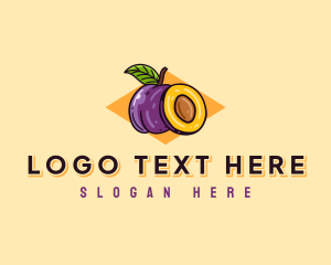 Cranberries - Beach Plum Fruit logo design