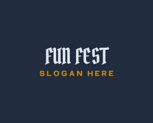 Fest - Urban Western Business logo design