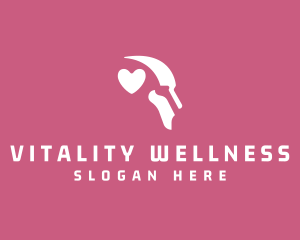 Heart Head Wellness logo design