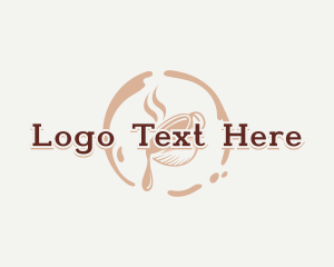 Brewed Coffee Drink Logo