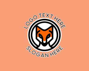 Coyote - Wild Fox Face logo design