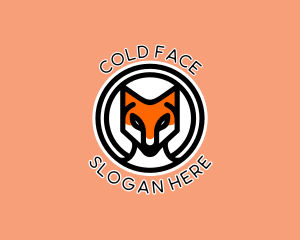 Wild Fox Face logo design