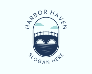 Blue Bridge Landmark logo design