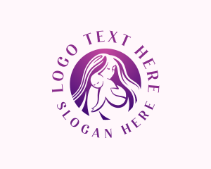 Humanitarian - Mother Newborn Childcare logo design