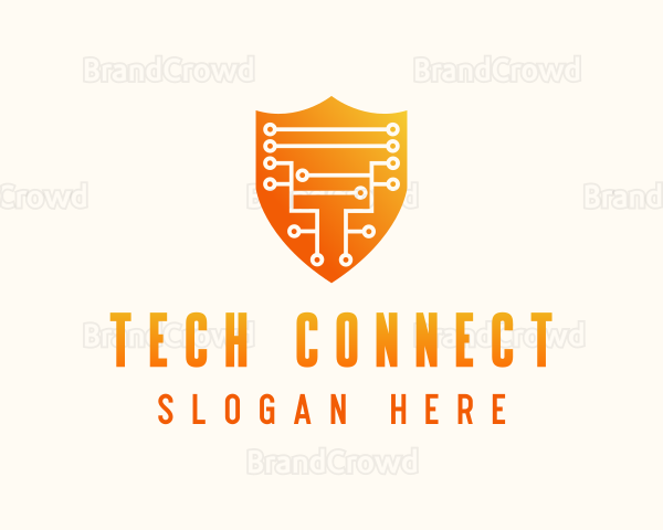 Circuit Shield Cybersecurity Logo
