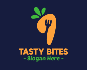 Appetizing - Fork Carrot Restaurant logo design