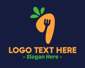 Restaurant - Fork Carrot Restaurant logo design
