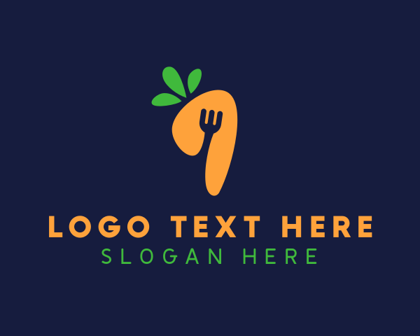 Restaurant - Fork Carrot Restaurant logo design