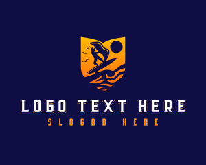 Tide - Sea Surfing Sports logo design