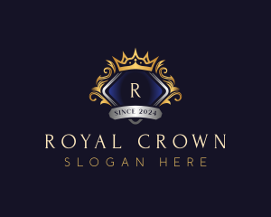 Royal Luxury Crown logo design