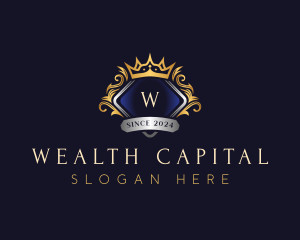 Royal Luxury Crown logo design