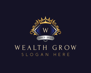 Royal Luxury Crown logo design