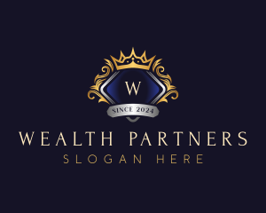 Royal Luxury Crown logo design