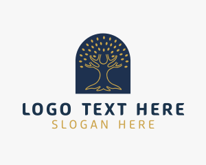 Natural - Tree Forestry Nature logo design
