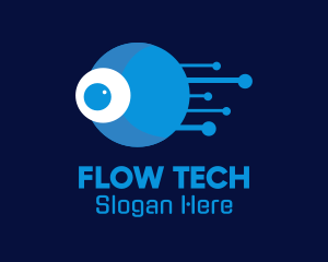 Blue Eye Tech Webcam logo design