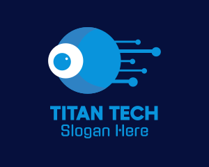 Blue Eye Tech Webcam logo design