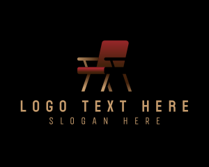 Home Staging - Armchair Furniture Decor logo design
