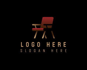 Armchair Furniture Decor Logo