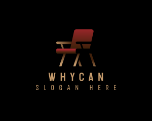 Armchair Furniture Decor Logo