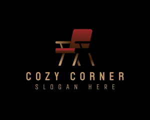 Armchair - Armchair Furniture Decor logo design