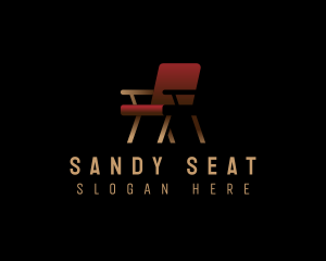 Armchair Furniture Decor logo design