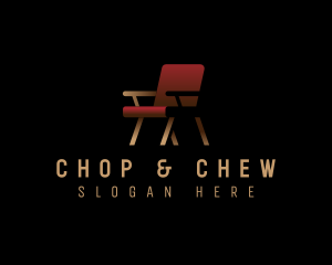 Chair - Armchair Furniture Decor logo design