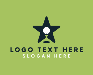 Flag - Star Golf Country Club logo design