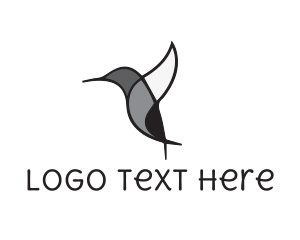 Minimalist - Hummingbird Wildlife Veterinary logo design