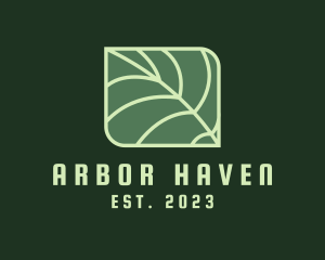 Arbor - Organic Herb Leaf logo design