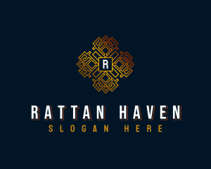 Rattan - Abstract Geometric Pattern logo design