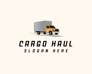 Cargo Truck Logistics logo design