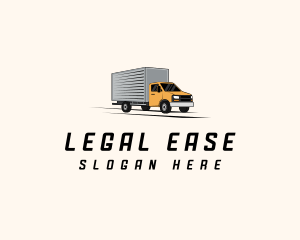 Delivery - Cargo Truck Logistics logo design