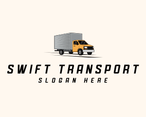 Cargo Truck Logistics logo design