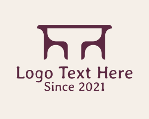 Fine Dining - Dining Table Chair logo design