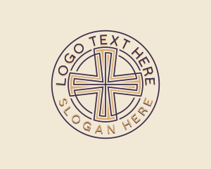 Pastoral - Religious Cross Ministry logo design