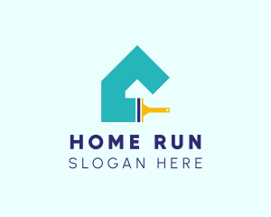 Home Renovation Paint logo design