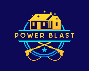 Power Washer Sanitation Maintenance  logo design