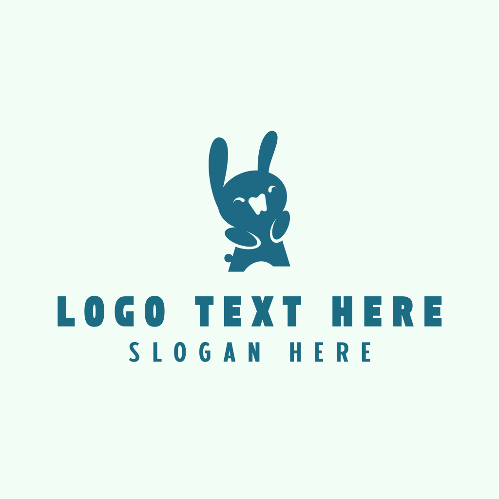 Bunny Rabbit Dentistry Logo | BrandCrowd Logo Maker