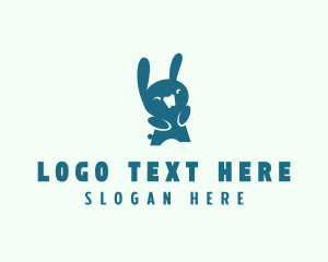 Bunny Rabbit Dentistry Logo