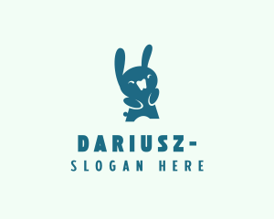 Bunny Rabbit Dentistry Logo