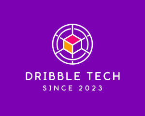 Digital Tech Cube  logo design