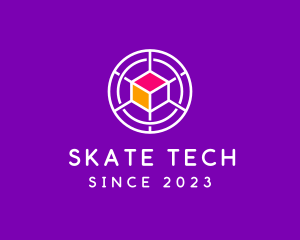 Digital Tech Cube  logo design