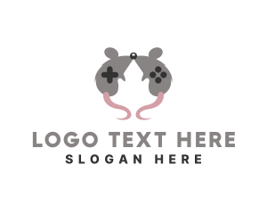 Video Game - Mouse Gaming Cafe logo design