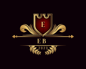 Elegant Crest Ornament Logo