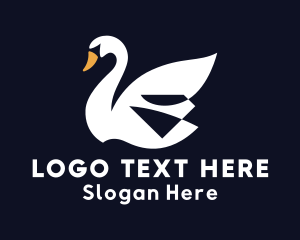 Event Planner - Swan Diamond Jewelry logo design