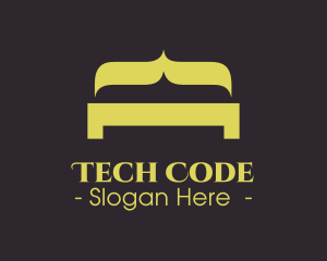 Code - Coder Bracket Bed logo design