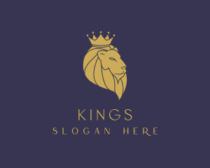 Deluxe Lion King logo design