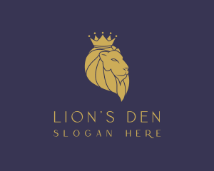 Deluxe Lion King logo design