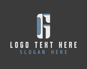 It - Technology Software Letter G logo design
