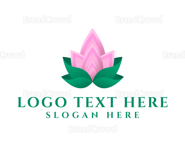 Lotus Petals Garden Logo